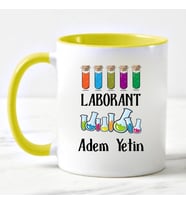 Laborant Kupa Bardağı (Sarı)