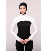 Balıkçı Yakalı Boyunluklu Kolluk (Ekru)
