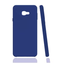 Kvy Samsung Galaxy J7 Prime Biye Silikon Kılıf (Mavi)