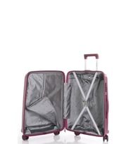 Mçs Polipropilen Valiz V305 55 CM (Mürdüm)