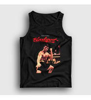 Presmono Unisex Beyaz Bloodsport Film Jean Claude Van Damme Atlet 258760tt (Siyah)