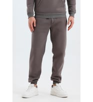 Monox Erkek Jogger  3 İplik Alt Eşofman (Füme)
