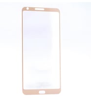 LG G6 Ekranı Tam Kaplayan Düz Cam Koruyucu (Gold)