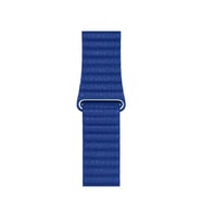 Apple Watch 42mm KRD-09 Mıknatıslı Deri Kordon (Mavi)