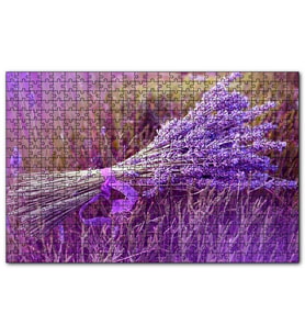 Cakapuzzle Bir Demet Lavanta  Puzzle Yapboz MDF (Ahşap) (500 Parça)