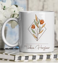 Kişiye Özel Tasarım Kupa Bardak 98497 (Mavi)