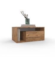 Anzera - Plum Komodin - Çekmeceli - Raflı (Atlantik Çam)