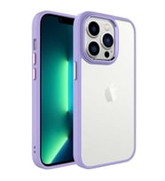 Apple iPhone 14 Pro Kılıf Zore Krom Kılıf (Lila)