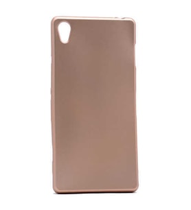 Sony Xperia Z3 Kılıf Soft Mat Premier Case (Gold)