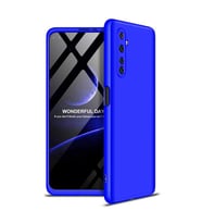 Realme 6 Kılıf Zore Ays Full Koruma Kılıf (Mavi)