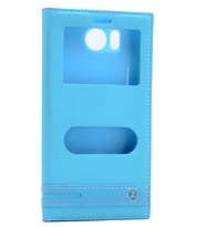 Vestel Venüs V3 5580 Kılıf Elite Kapaklı Kılıf (Turkuaz)