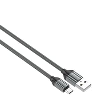 LDNIO 1 Metre Şarj Kablosu 1 Metre Micro - LS431 (Gri)
