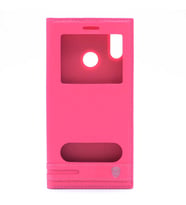 Huawei P20 Lite Kılıf Elite Kapaklı Kılıf (Pembe)