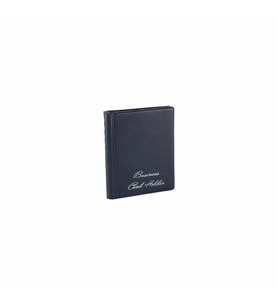 Kartvizit Albümü 2 Sıralı 80 Kartlık Business Card Album 11x13,5 cm (Lacivert)