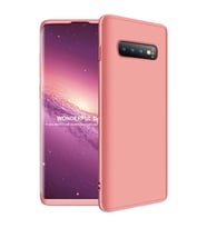 Galaxy S10 Zore 360 Derece Tam Koruma Ays Kılıf (Rose)