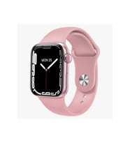 Watch 7 Plus (N78) Akıllı saat Siri Destekli Çift Tuş Aktif (Pembe)