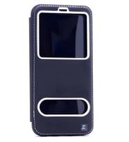Galaxy S8 Plus Kılıf Dolce Kapaklı Kılıf (Siyah)