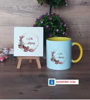 Doğum Günü Hediyesi İsme Özel Dekoratif Taş, Kupa Bardak Kırmızı Hediye (Model 6)