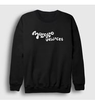 Presmono Unisex Beyaz Moloko Vellocet Film Otomatik Portakal A Clockwork Orange Sweatshirt 242678tt (Siyah)