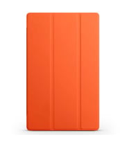 Lenovo M10 TB-X306F Gen.2 Zore Smart Cover Standlı 1-1 Kılıf (Turuncu)