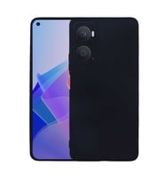 Oppo A96 4G Kılıf Soft Mat Premier Case Kapak (Siyah)