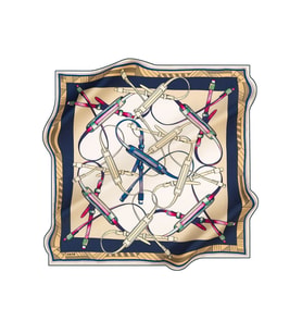 90x90 Ipek Tivil (Mavi)