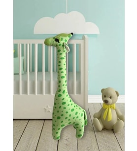 Gran Toys Oyun Arkadaşım Peluş Zürafa - 100CM (Yeşil)