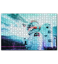 Cakapuzzle  Astronot Kelebek Doğa  Puzzle Yapboz MDF (Ahşap) (255 Parça)