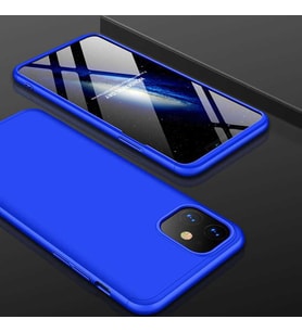 Apple iPhone 11 Kılıf Zore Ays Full Koruma Kılıf (Mavi)
