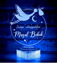 Kişiye Özel, Yenidoğan Bebek Doğum Hediyesi (Mavi)
