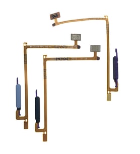 Vivo Y20 Y20s ile Uyumlu Parmak İzi Film Okuyucu Flex İthal (Koyu Mavi)