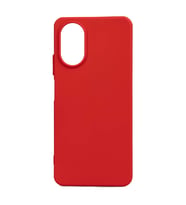 Kvy Oppo A38 Biye Silikon Kılıf (Kırmızı)