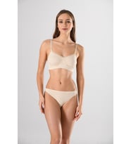 MISS FIT KADIN V YAKA EMZİRME SÜTYEN SEAMLESS (Ten)