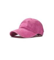 Unisex Yıkamalı Eskitme Kep Şapka (Pembe)