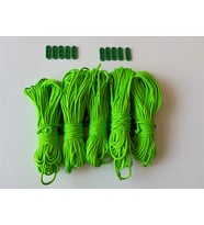 20 Metre x 5 Adet-Gergi Aparatlı İp (Yeşil)
