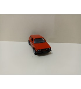 Volkswagen GOLF MK1 Metal Model Oyuncak Araba 12 Cm ( ÖZEL PLAKALI ) (Kırmızı)