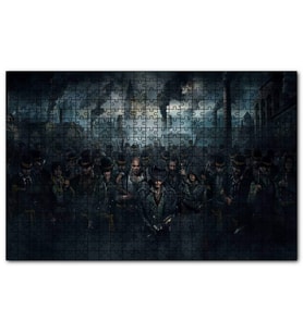 Cakapuzzle Assassins Creed Syndicate Karakterler Londra Dumanlar  Puzzle Yapboz MDF (Ahşap) (255 Parça)