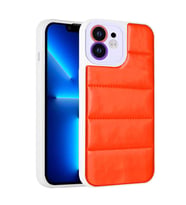 Apple iPhone 11 Kılıf Kamera Korumalı Airbagli Renkli Zore Seksek Kapak (Turuncu)