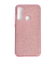 Xiaomi Redmi Note 8 Kılıf Simli Parlak Shining Kapak (Pembe)