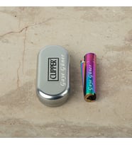 Orjinal Clipper Kutulu  İsme Özel Gazlı Çakmak (Mürdüm)