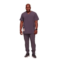 Cherokee Infinity CKE900A-CKE200A Medikal Giyim Doktor Scrubs Cerrahi Takım Likralı Hastane Üniforması (Açık Gri)