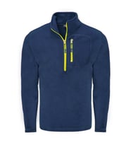 Genıus Store Erkek Polar Yarım Fermuarlı Tactical Fleece (İndigo)