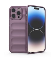 IPHONE 13 PRO UYUMLU OPTİMUM LENS KORUMALI SİLİKON KILIF (Mor)