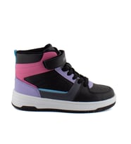 Pepino 1386 Unisex Anatomic Taban Rahat Spor Bot (Siyah-Fusya)