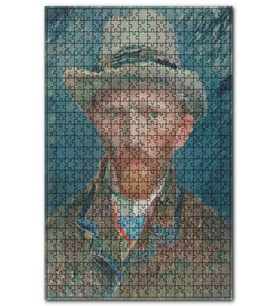 Cakapuzzle Vincent Van Gogh Kendi Portresi Puzzle Yapboz MDF (Ahşap) (1000 Parça)