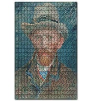Cakapuzzle Vincent Van Gogh Kendi Portresi Puzzle Yapboz MDF (Ahşap) (1000 Parça)