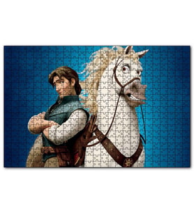 Cakapuzzle Tangled At ve Sürücüsü  Puzzle Yapboz MDF (Ahşap) (1000 Parça)