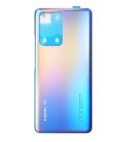 Xiaomi 11T Uyumlu Arka Pil Batarya Kapağı Cam 21081111RG (Mavi)