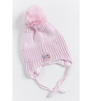 Ponponlu 0-18 Ay Kız Bebek Bere (Pembe)