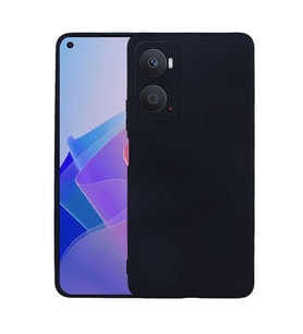 Oppo A76 Kılıf Zore Premier Silikon Kılıf (Siyah)